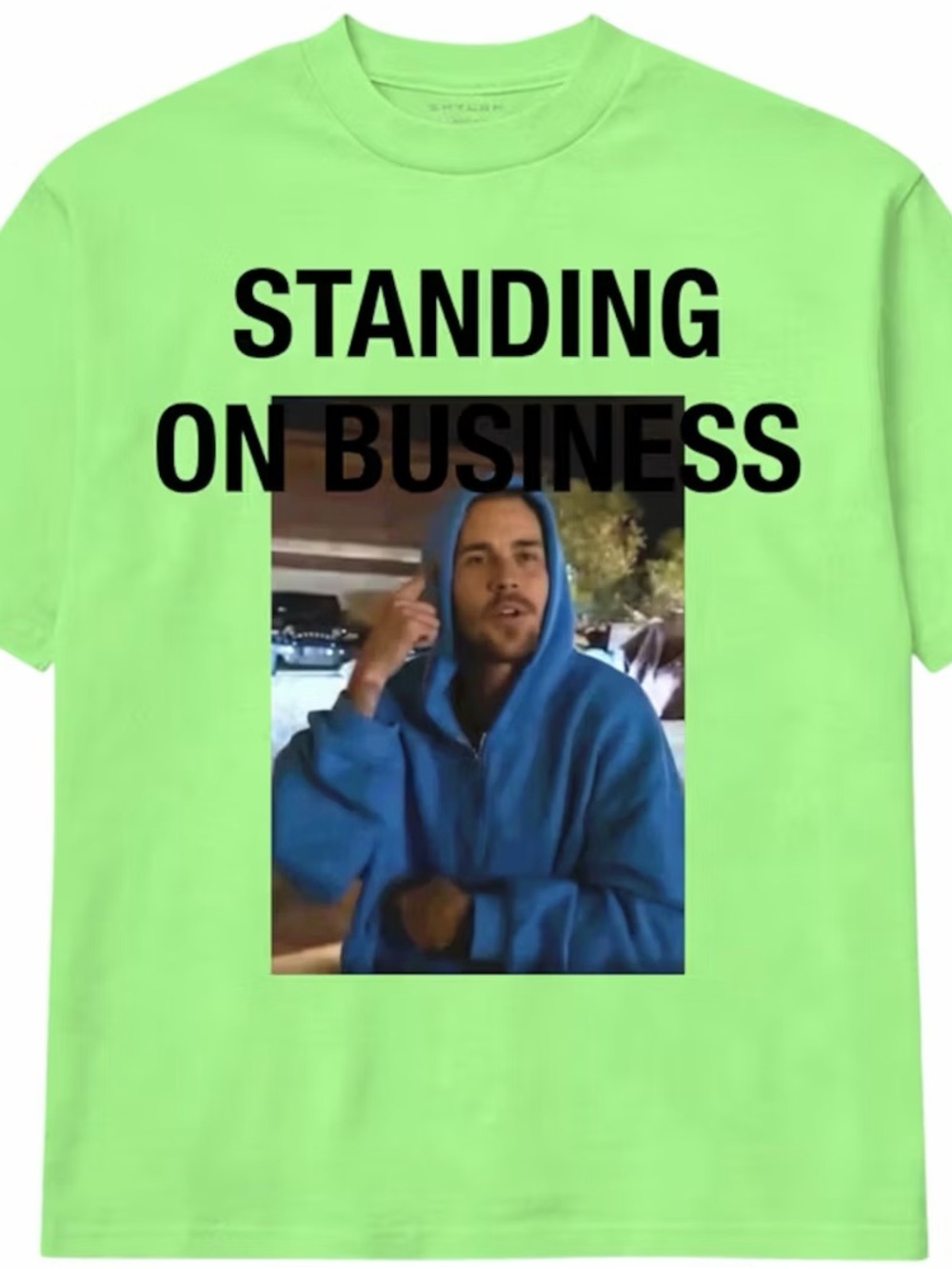 SKYLRK Standing on Business tee